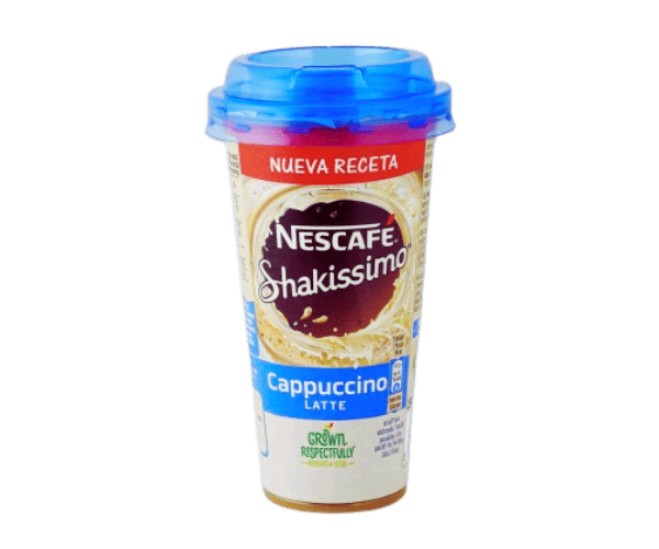 Nescafé Shakissimo Café Cappuccino Latte 190Ml 1 Nescafé Shakissimo Café Cappuccino Latte 190Ml