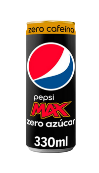 Pepsi Max Zero Azúcar Zero Cafeína Lata 330Ml 1 Pepsi-Max-Zero-Azucar-Zero-Cafeina-Lata-330Ml