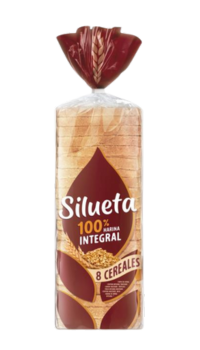 Silueta Pan Con Cereales 100% Integral 650G 1 Silueta Pan Con Cereales 100% Integral 650G